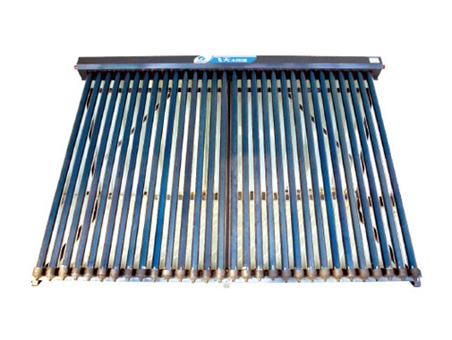 為熱管集熱器的結構特征進行介紹